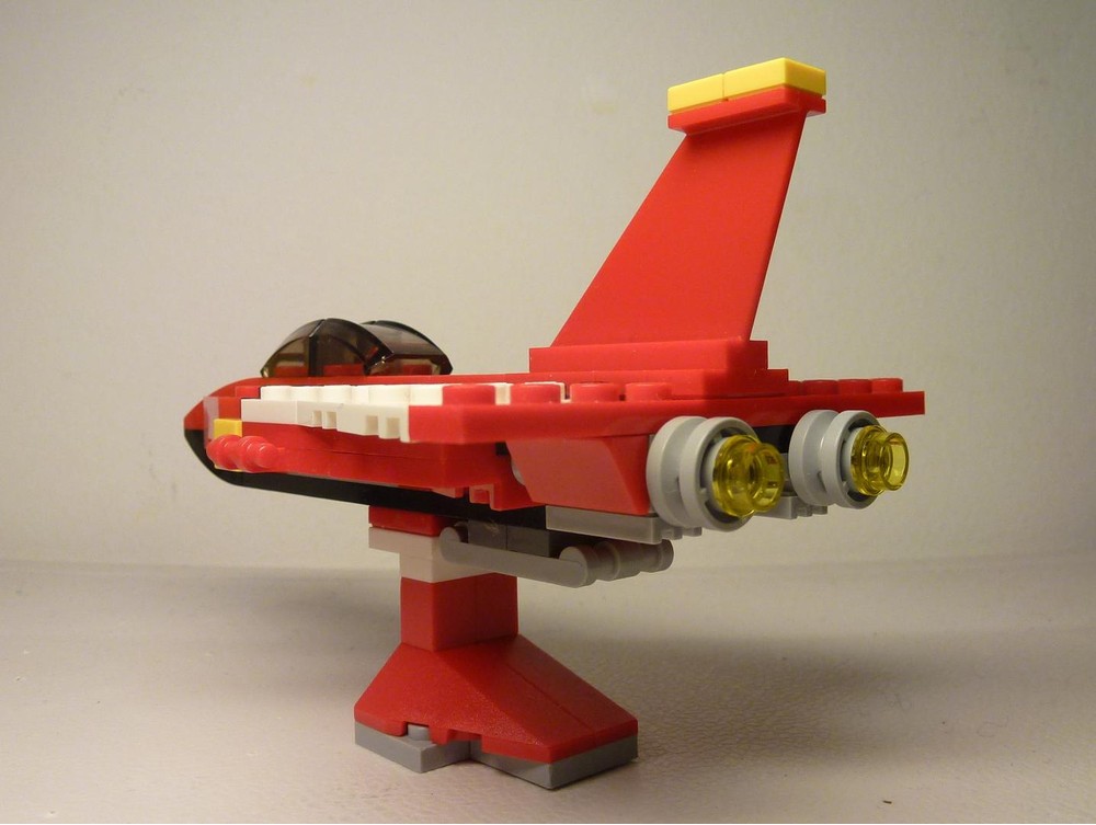LEGO MOC-6301 31057 Fighter Jet by perbonde | Rebrickable - Build with LEGO