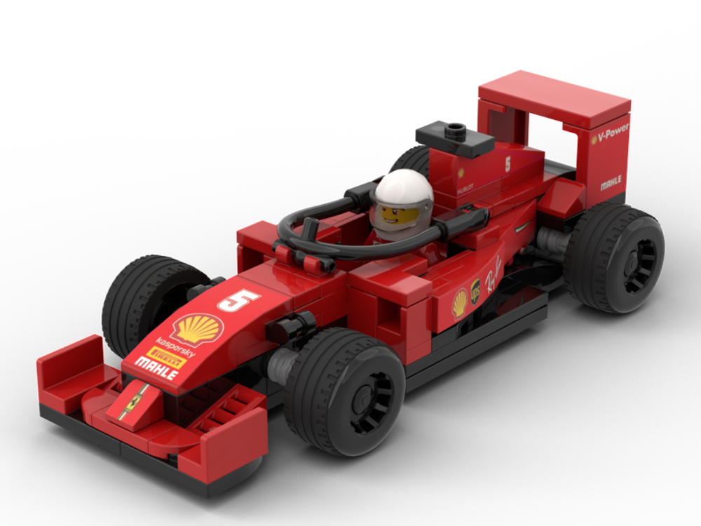 LEGO MOC 2020 Ferrari SF1000 Formula One F1 Car by matthew_is_matthew