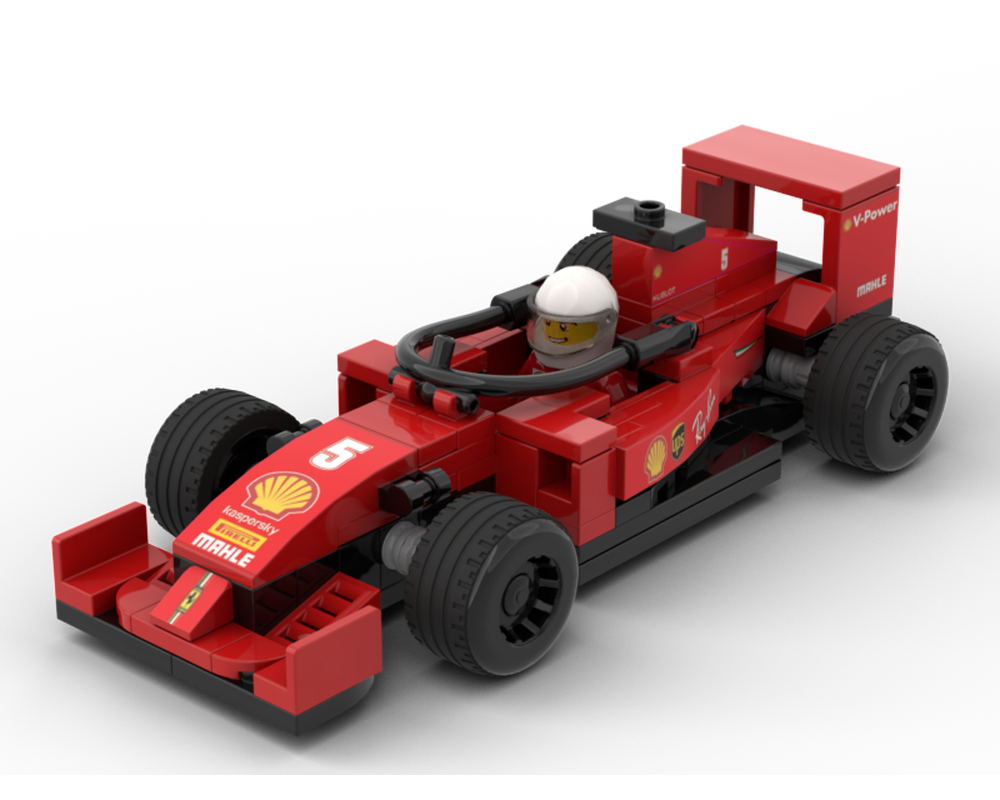 LEGO MOC 2020 Ferrari SF1000 Formula One F1 Car by matthew_is_matthew