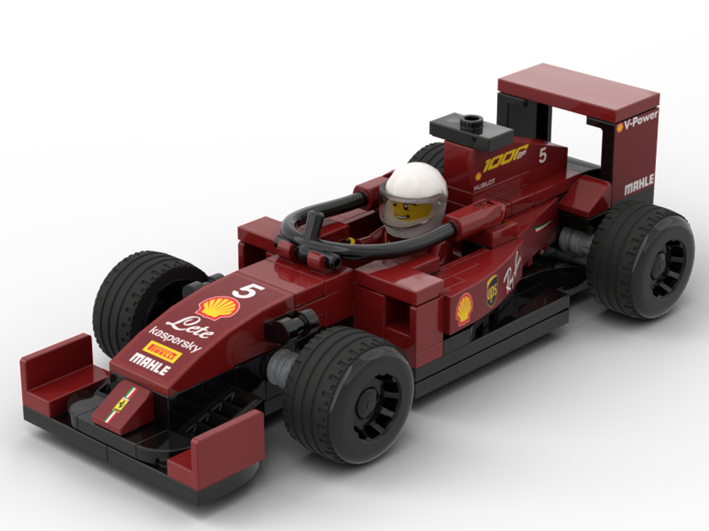 LEGO MOC 2020 Ferrari SF1000 1000GP Formula One F1 Car by matthew_is_matthew | Rebrickable 