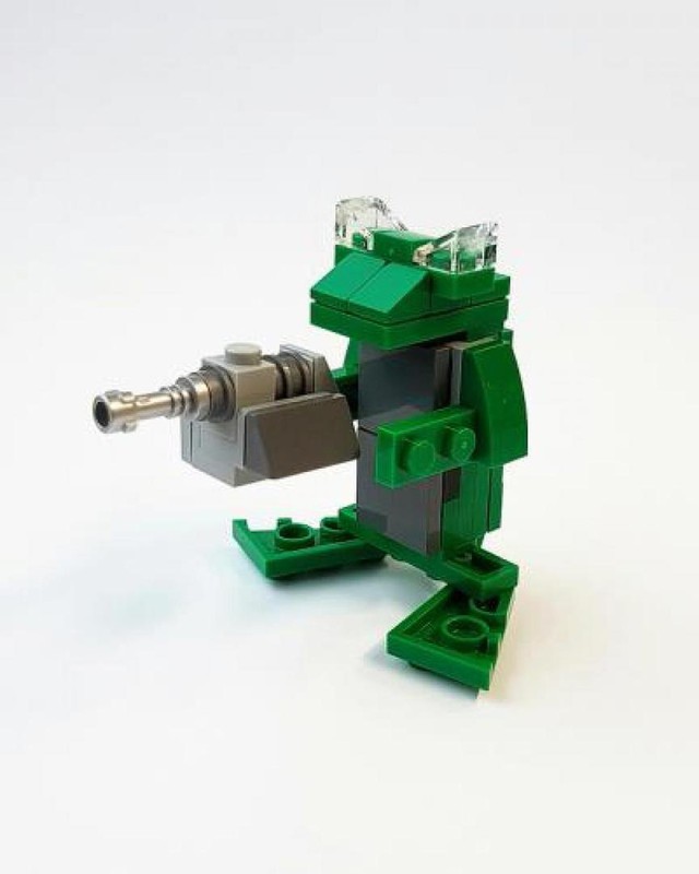 LEGO MOC FROG by SERVATOR | Rebrickable - Build with LEGO