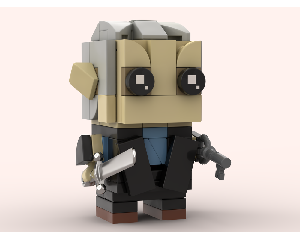 LEGO MOC Griphook Brickheadz by LegoMocBrickheadz | Rebrickable - Build ...