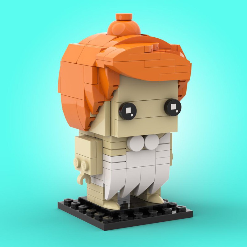 LEGO MOC Wilma Flintstone Brickheadz by custominstructions ...