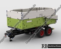 Dump Truck Trailers for Claas Xerion 5000 or Fastrac