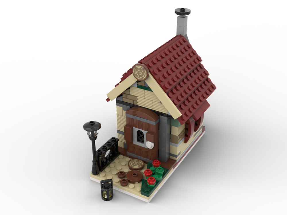 Med det samme trist praktiseret LEGO MOC Cosy Cottage by Gr33tje13 | Rebrickable - Build with LEGO