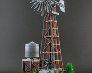 LEGO MOC Functioning Oil Pump Jack (Oil Derrick) by MasterBuilderKTC