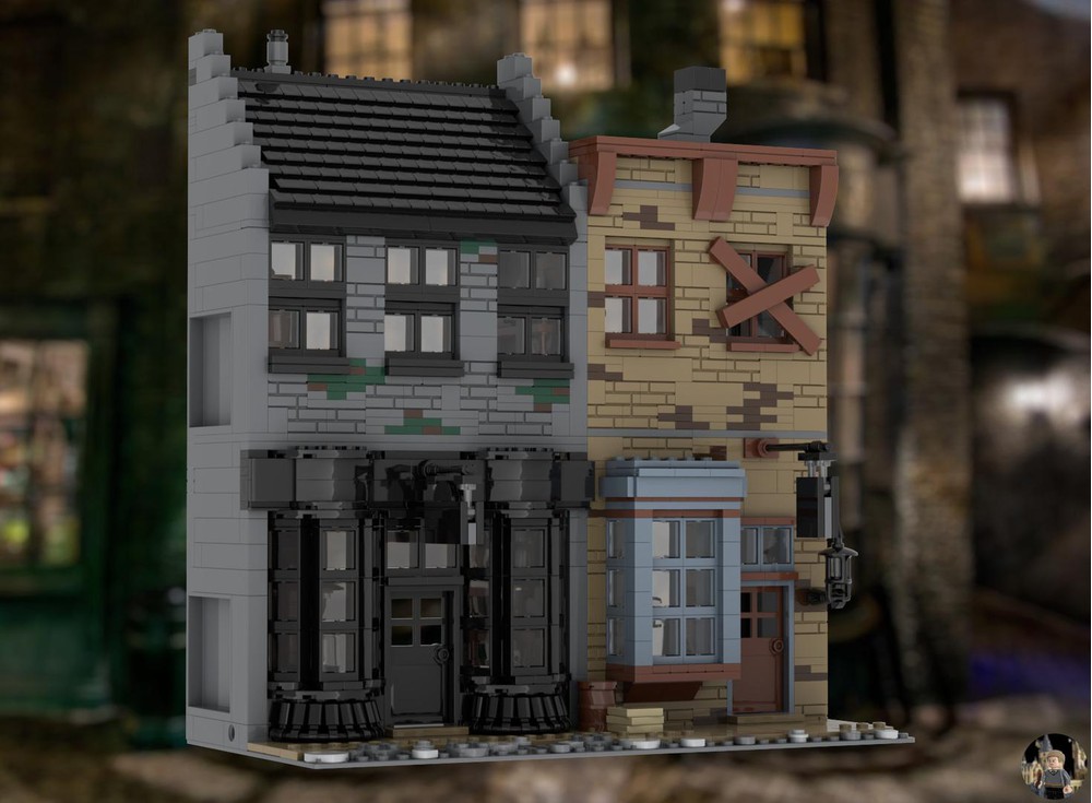 LEGO MOC Borgin and Burke's & McHavelock's Wizarding Headgear by JL ...