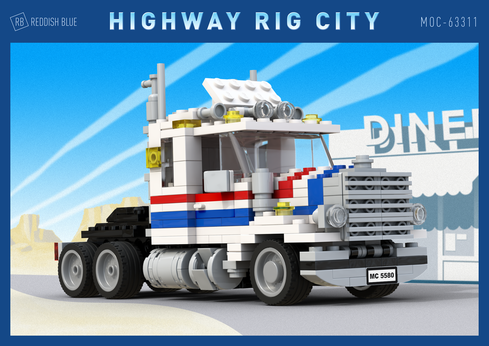 LEGO 5580 Rig City by Reddish Blue MOCs Rebrickable - with LEGO