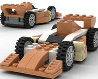 MOC 31017 - 6 Wide Formula 1 Car
