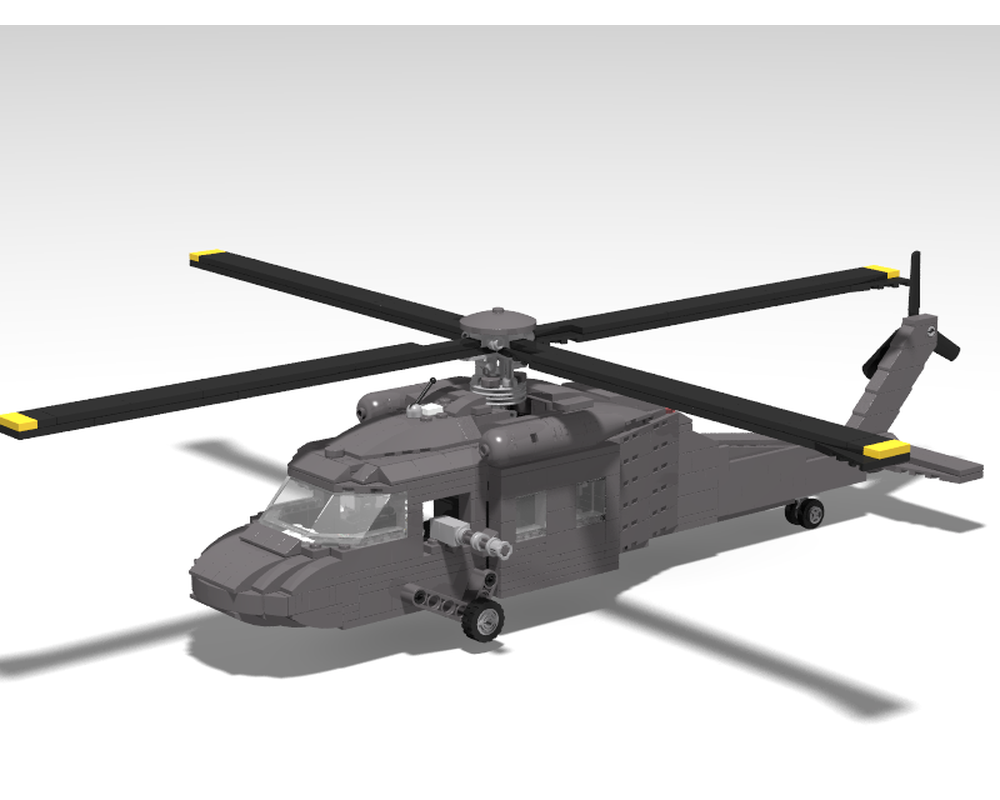 LEGO MOC UH-60 Blackhawk by gunsofbrickston | Rebrickable - Build 