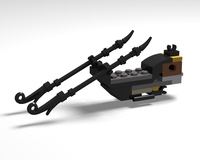 Mando's Speeder Bike (Alternate Build of Grindelwald's Escape 75951)