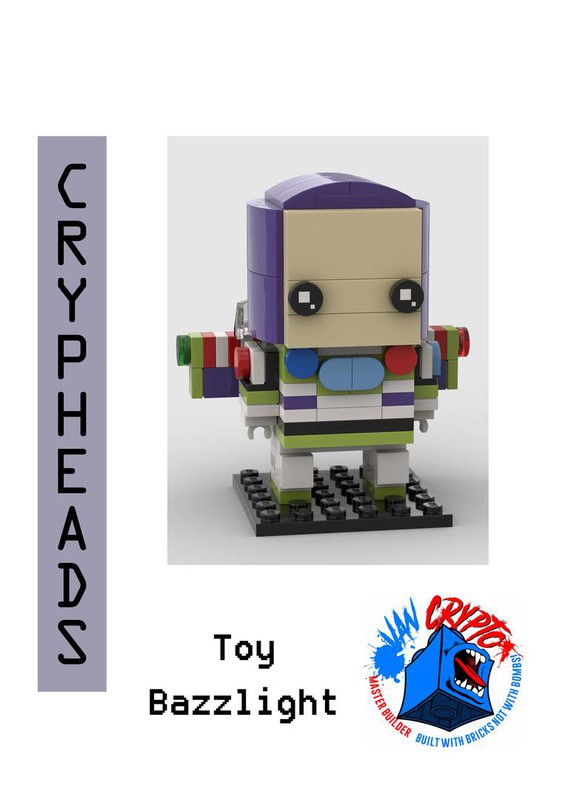 LEGO MOC Toy Story - Alien Brickhead by Oxygen