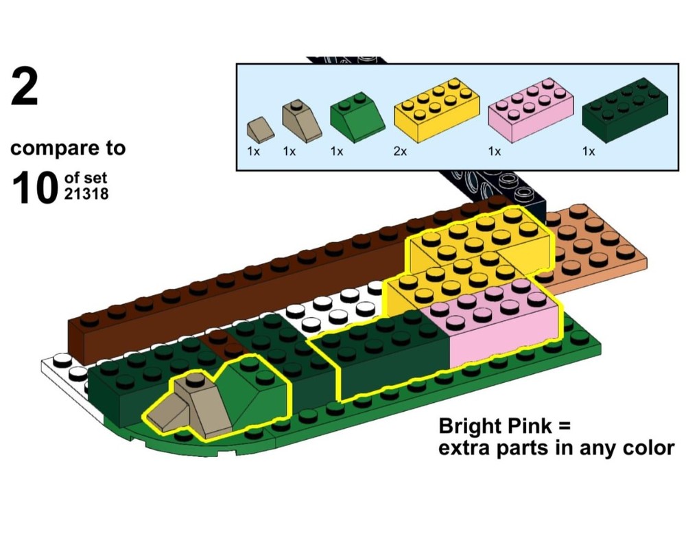 LEGO MOC Lakeside Tree House by fidi70 | Rebrickable - Build with LEGO