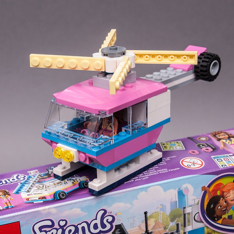 køleskab Kakadu melodi LEGO MOC 41333 Helicopter by Keep On Bricking | Rebrickable - Build with  LEGO