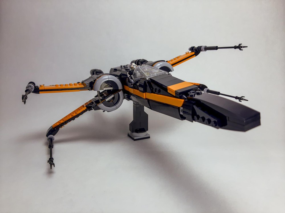 LEGO MOC 75102 Poe Dameron's x wing T70 Accuracy (S-Foils + Fuselage bundle) by SFH_Bricks | Rebrickable - Build with LEGO