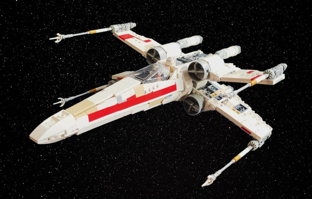 LEGO MOC T-65 x wing Starfighter by Fukusaku | Rebrickable - with LEGO
