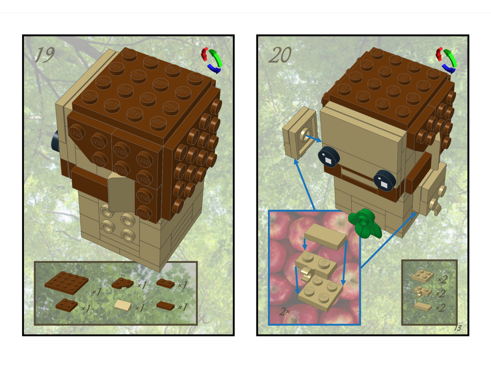 Brickheadz Barbara & Adam (BEETLEJUICE) ¤ 522 pièces ¤ Building Bricks