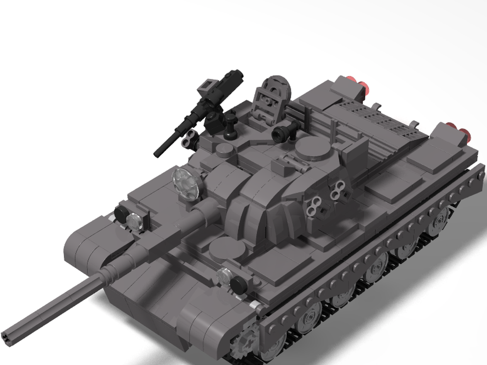 instinkt udledning Thorny LEGO MOC Type 80 tank (DBG) by gunsofbrickston | Rebrickable - Build with  LEGO