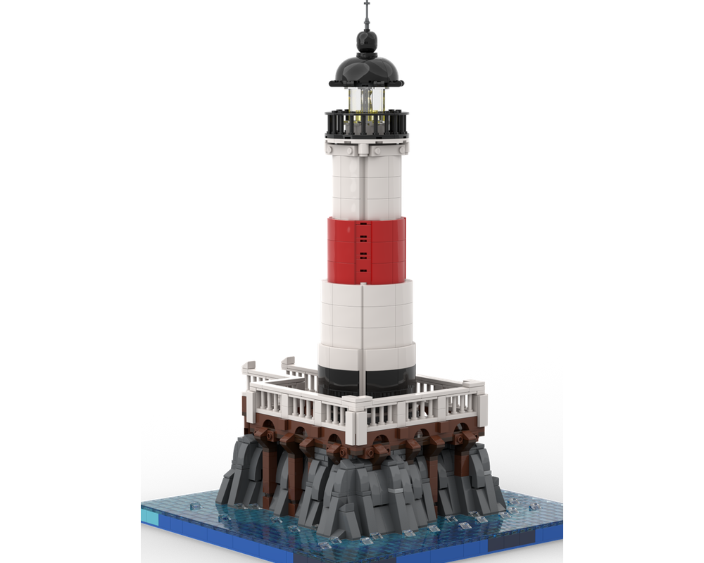 LEGO MOC Lighthouse by Huebre | Rebrickable - Build with LEGO