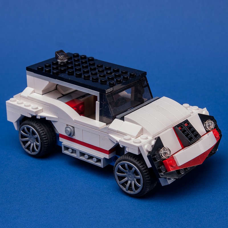 MOC 31006 White Crossover by Keep On Bricking Rebrickable - with LEGO