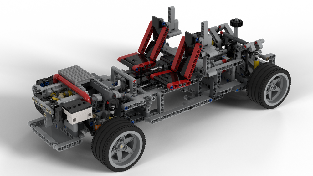 LEGO MOC Subaru WRX STI Manual Chassis by Toucanx | Rebrickable - Build ...