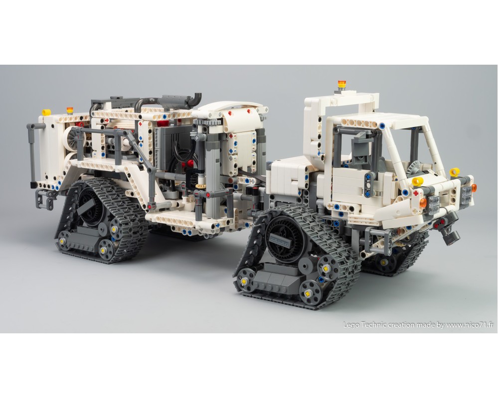 LEGO MOC 42100 Model B - Vibroseis Tracked Vehicle by Nico71