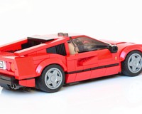 LEGO MOC Ferrari 308 Magnum p.i. by TLG Rebrickable Build with LEGO