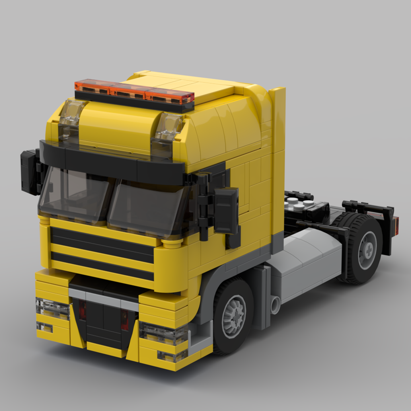 LEGO MOC DAF XF semi-truck MOC by SpeedHunCreations