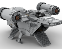 LEGO MOC-64158 Razor Crest Modifications 75292 by 0rig0