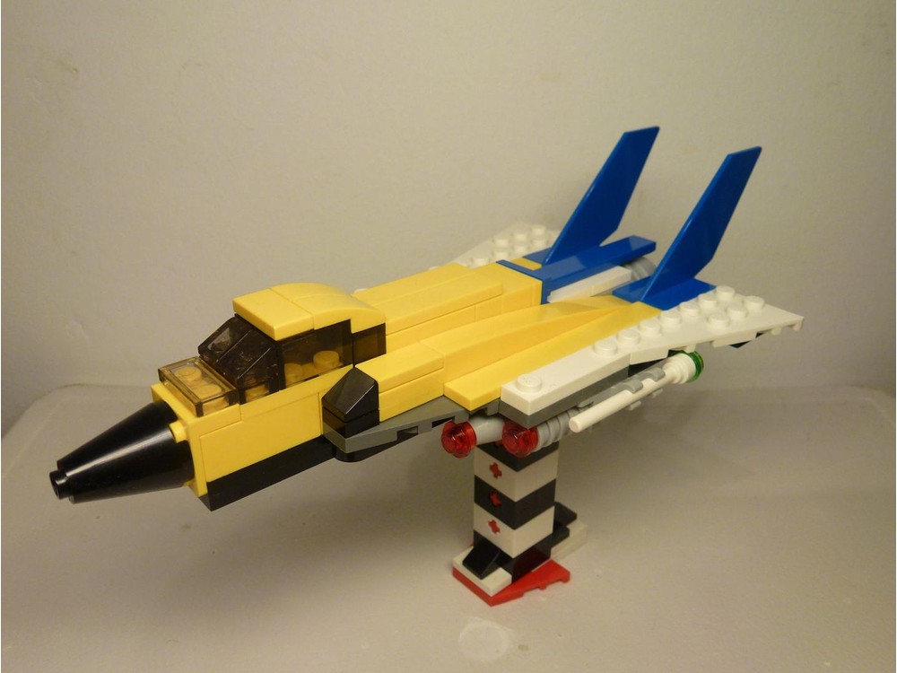 LEGO MOC 31060 Multi Role Fighter Jet by perbonde | Rebrickable - Build ...