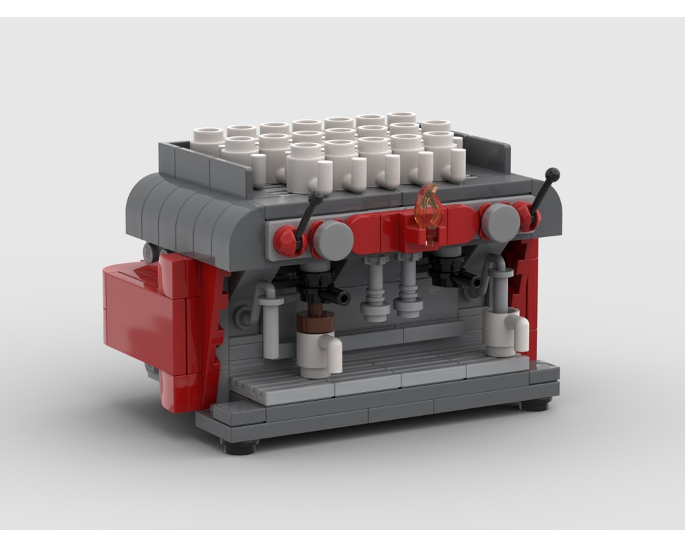 LEGO MOC Outreach Coffee Machine by Superesc Rebrickable Build with LEGO