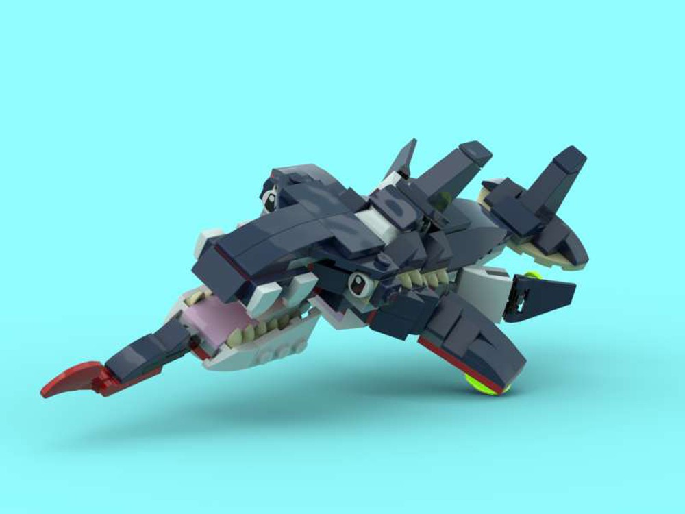 LEGO MOC Sea Dragon by FlintJuice | Rebrickable - Build with LEGO