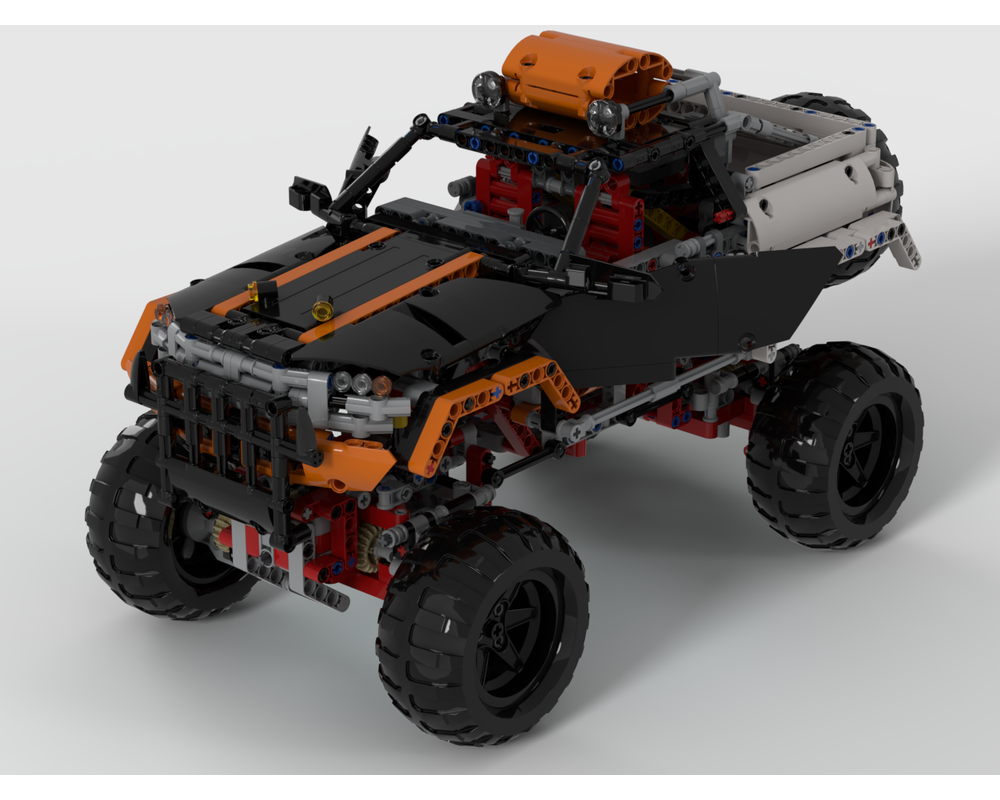 Lego Moc Cooler 9398 4x4 Crawler By Pruisisch Blauw 