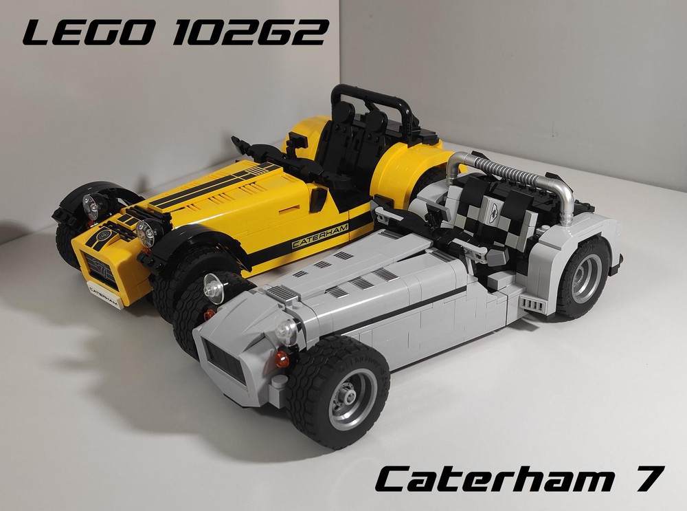 LEGO MOC 10262 Caterham 7 by Kirvet Rebrickable - Build with LEGO