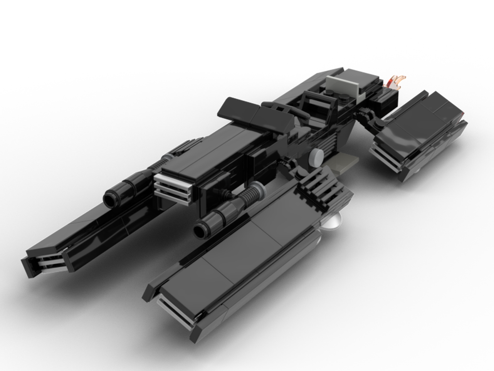 Lego Moc Drake Dragonfly Black By Desastermon 