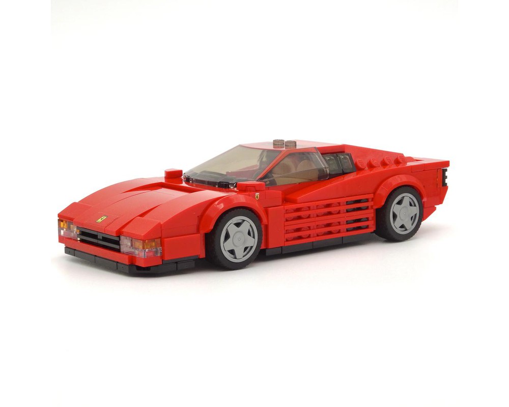 LEGO MOC Ferrari Testarossa by barneius | Rebrickable - Build with LEGO