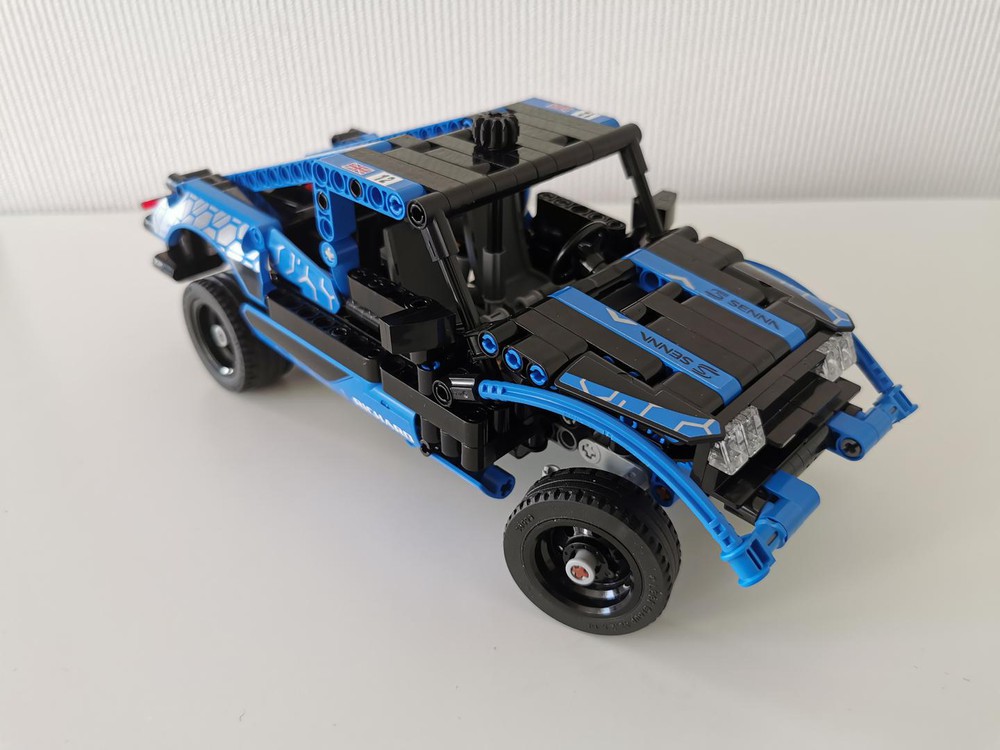 LEGO MOC 42123 alternate - BAJA racing truck by tgbdz | Rebrickable - Build with LEGO