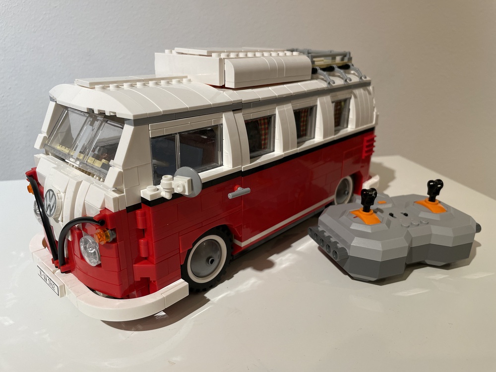 LEGO MOC 10220 VW Bus RC Conversion by Cyrix