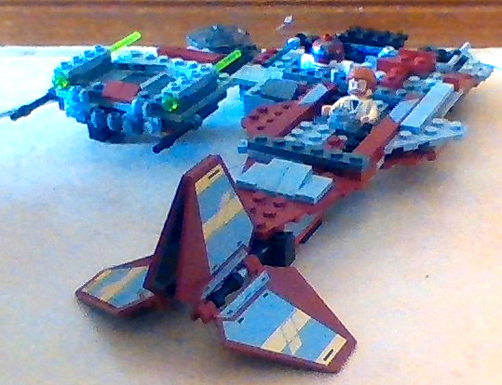 LEGO MOC obi wan kenobi s speeder bike by trainsrkool176