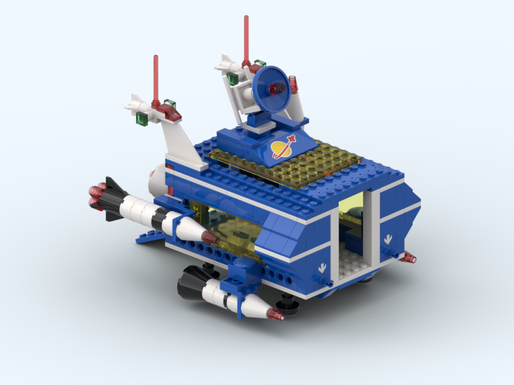LEGO MOC-64552 Rocket Launcher Module 6985 by ilcontepier | Rebrickable ...