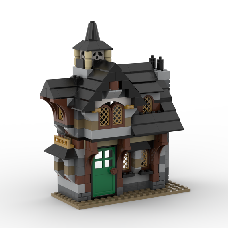Ubrugelig butik teleskop LEGO MOC Simple Medieval House by jorah | Rebrickable - Build with LEGO