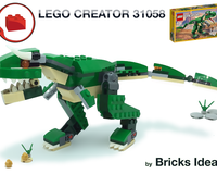 Carnotaurus Dinosaur - Lego 31058 Alternative Build