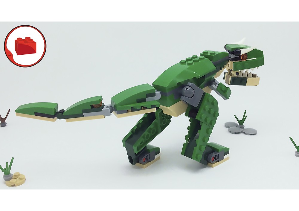 LEGO MOC Carnotaurus Dinosaur - Lego 31058 Alternative Build