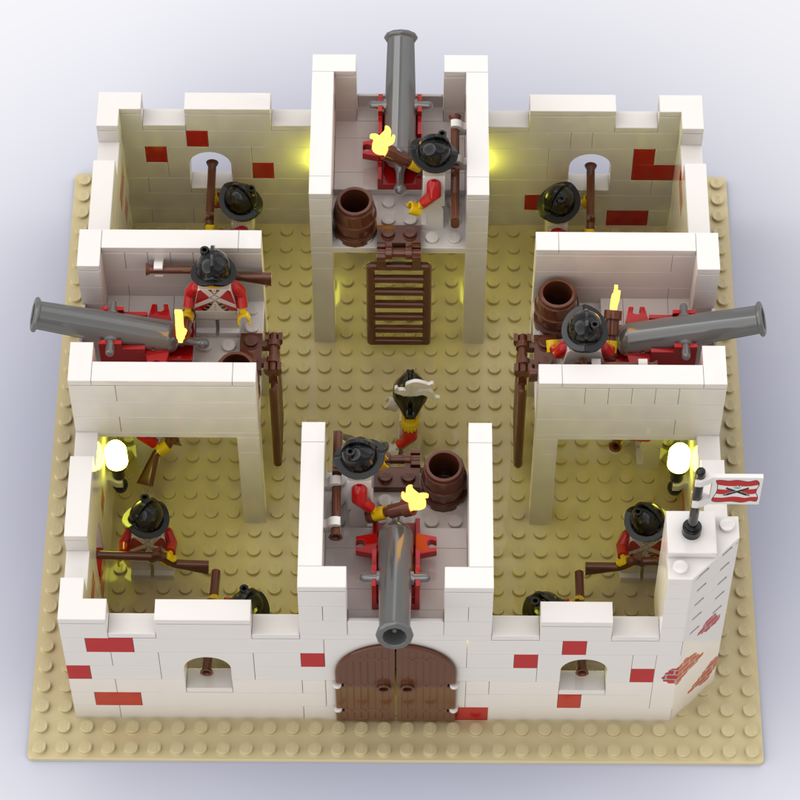Skriv email Skaldet Etna LEGO MOC Bunker of Time: Spanish Armada - c. 1600 by ModernFortress |  Rebrickable - Build with LEGO