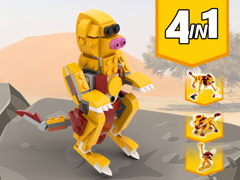 LEGO MOC 31112 Meerkat Alternative Build by gabizon Rebrickable