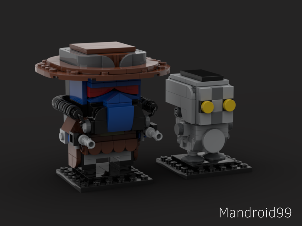 LEGO MOC-64850 Cad Bane and Todo 360 by mandroid99 | Rebrickable ...