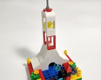 The tower of the hydroelectric power station