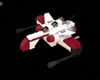 Modified 75072: ARC-170 Starfighter