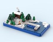 LEGO MOC AdO Arena Bergen by aegir