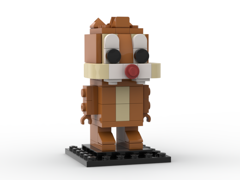 LEGO MOC Dale Brickheadz by Trex2020 | Rebrickable - Build with LEGO